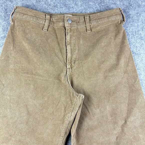 Universal Thread Sailor Wide Leg Pants Womens 14R Corduroy Stretch Boho Baggy - Picture 2 of 13